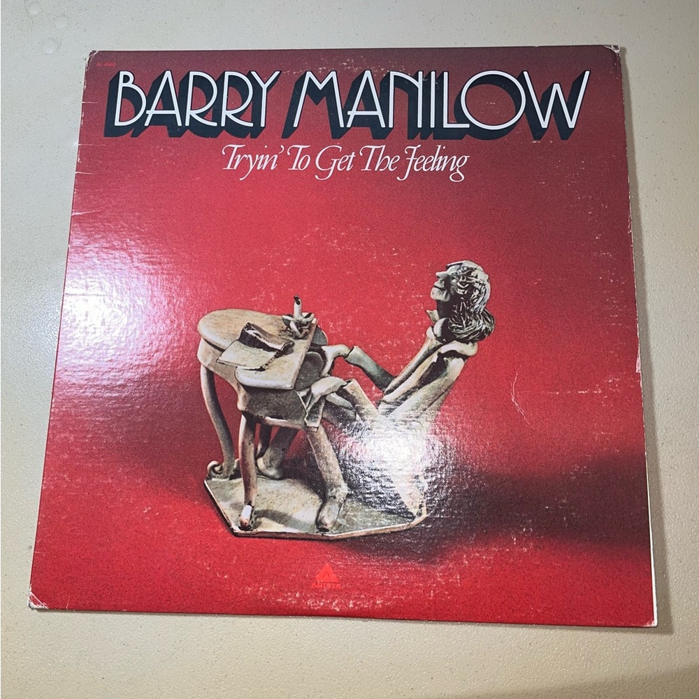 Barry Manilow Tryin to Get the Feeling Vinyl Album